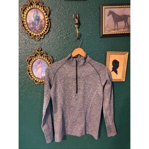 Ivivva By Lululemon Girls Quarter Zip Sz 14